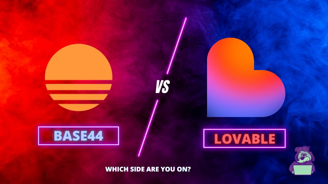 Base44 VS Lovable：初心者が選ぶならどっち？現役エンジニアが実体験から違いを徹底比較｜バイブコーディング入門