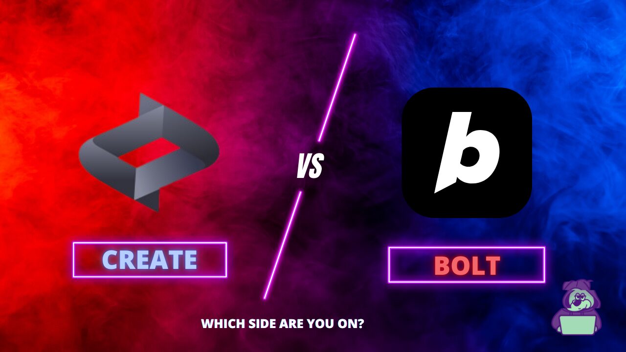 Create.xyz vs. Bolt.new: Características, precios y facilidad de uso de la herramienta de desarrollo de IA | Ingenieros comparan las diferencias según su experiencia